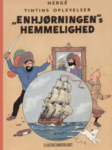 Fil:Tintin Enhjørningens hemmelighed.jpg