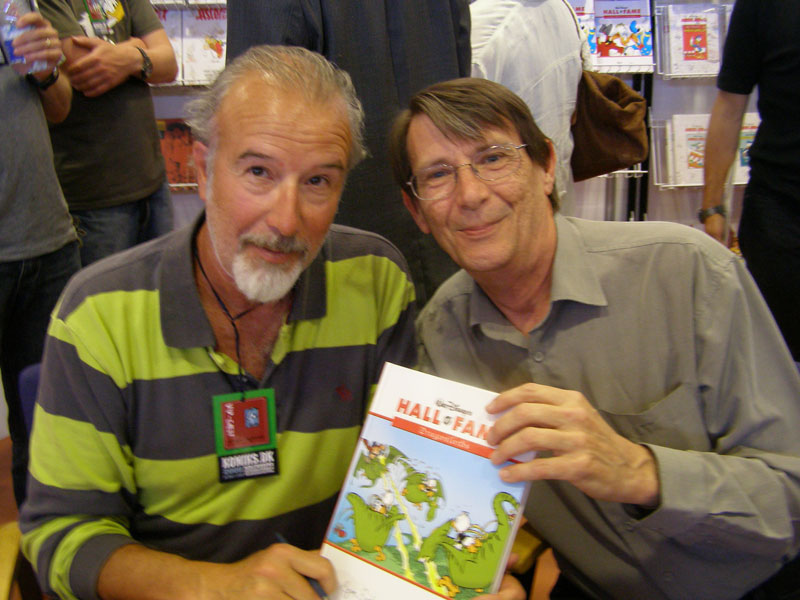 Fil:Giorgio Cavazzano og Byon Erickson.jpg
